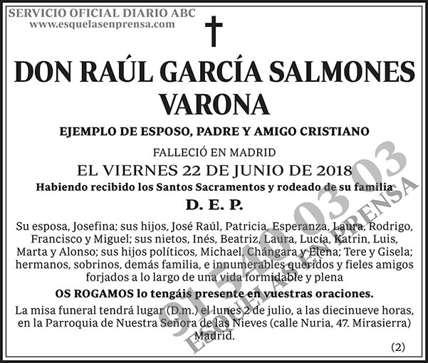 Raúl García Salmones Varona